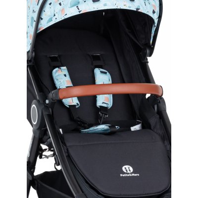 Petite&Mars Street+ stříška + polstrování Street+ Limited 100 - Ocean - obrázek