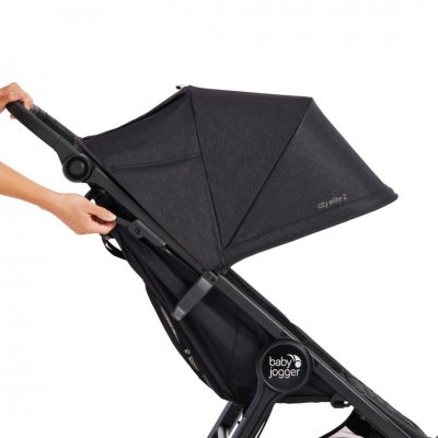 Baby Jogger City Elite 2 Sportovní kočárek - Opulent Black - obrázek