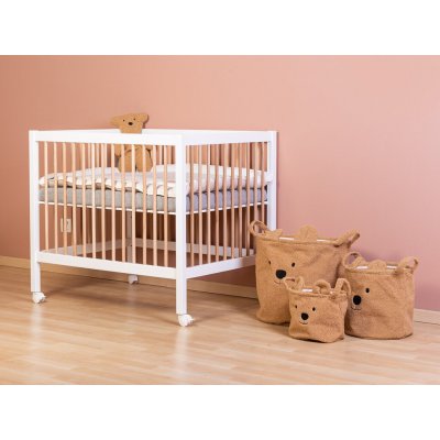 Childhome Koše na hračky 3 ks Teddy - Beige - obrázek