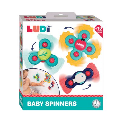 Ludi Baby spinner 3 ks - obrázek