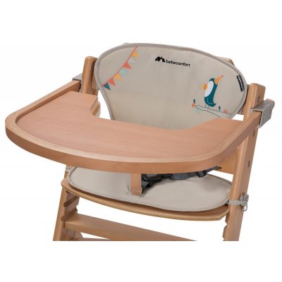 Bebe Confort Timba Židlička rostoucí s podložkou - Natural Wood - obrázek