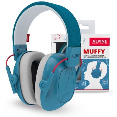 Alpine Muffy Dětská izolační sluchátka - Blue - obrázek