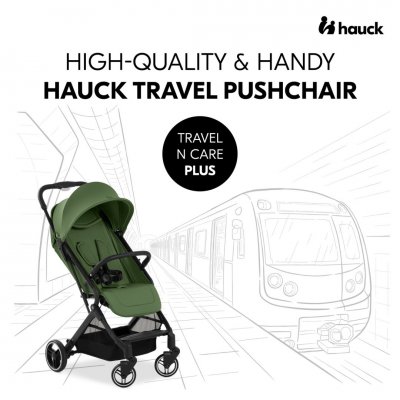 Hauck Travel N Care Plus Cestovní kočár - Green - obrázek