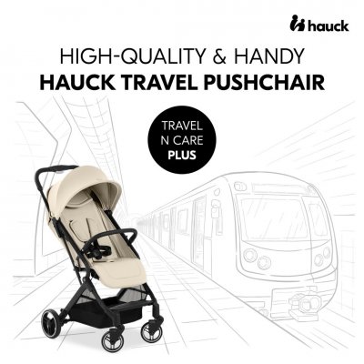 Hauck Travel N Care Plus Cestovní kočár - Vanilla - obrázek
