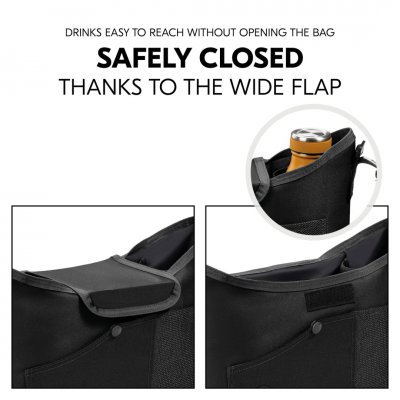 Hauck Taška na kočárek/Organizér - Black - obrázek