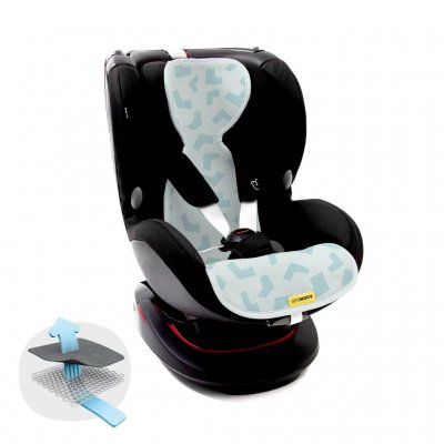AeroMoov vložka do autosedačky 9 - 18 kg - Tetris Blue Limited - obrázek