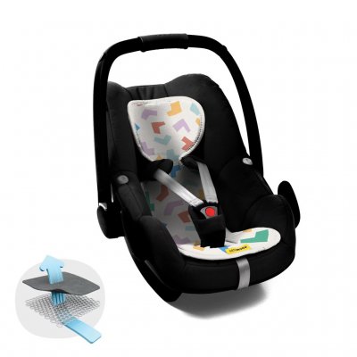AeroMoov vložka do autosedačky 0 - 13 kg - Tetris Colors Limited - obrázek