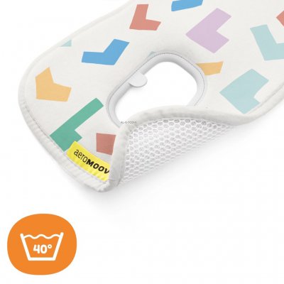 AeroMoov vložka do autosedačky 0 - 13 kg - Tetris Colors Limited - obrázek