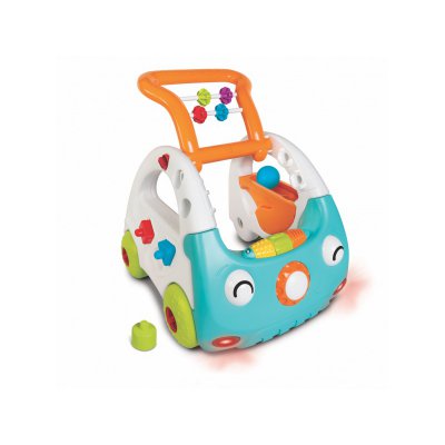 B. Kids Senzorické chodítko Auto 3v1 Discovery Car - obrázek