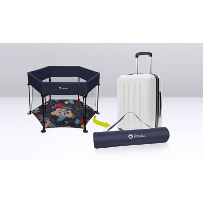 Lionelo Hrací ohrádka Roel - Green Limon - obrázek