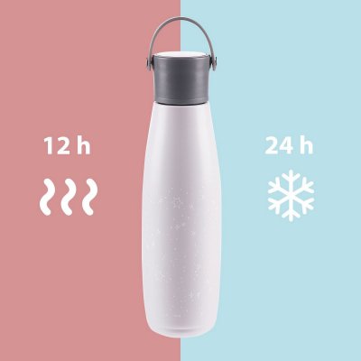 Zopa Termoska na tekutiny s držákem 480 ml - Flowers - obrázek