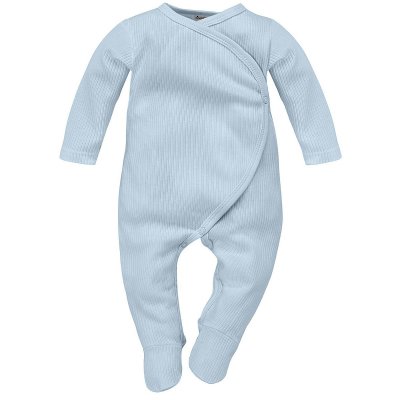 Pinokio Lovely Day Overal Rib - Baby Blue, vel. 68