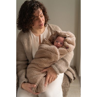 Lodger Wrapper Teddy - Beige - obrázek