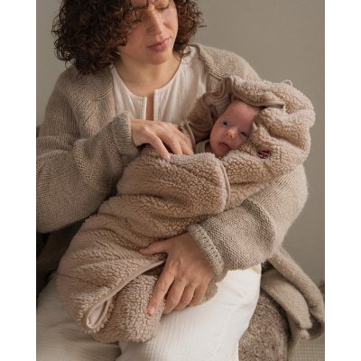 Lodger Wrapper Teddy - Beige - obrázek