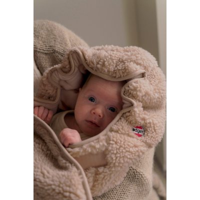 Lodger Wrapper Teddy - Beige - obrázek
