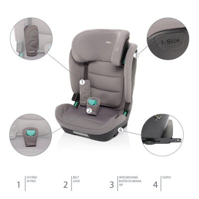 Zopa Autosedačka Matrix i-Size - Night Black - obrázek