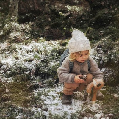 Elodie Details Čepice vlněná - Lily White, 24 - 36 m - obrázek