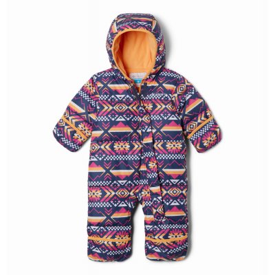 Columbia Snuggly Bunny Bunting - Sunset Peach Checkered Peaks, vel. 12 - 18 m