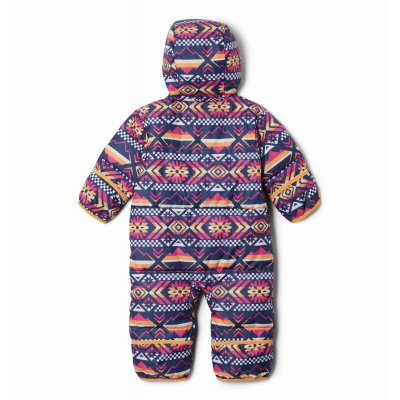 Columbia Snuggly Bunny Bunting - Sunset Peach Checkered Peaks, vel. 18 - 24 m - obrázek