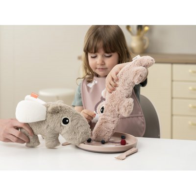 Done by Deer Foodie Dětský příbor Happy Dots - Růžový - obrázek