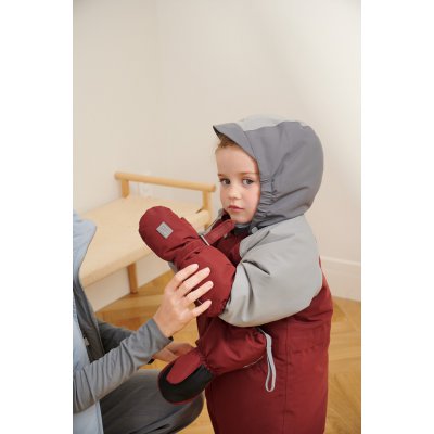 Leokid Zimní kombinéza Color Block - Redwood, vel. 4 - 5 let (vel. 104) - obrázek