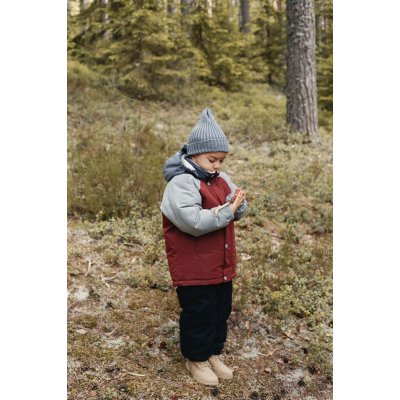 Leokid Zimní bunda Color Block - Redwood, vel. 12 - 18 měsíců (vel. 80) - obrázek