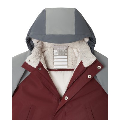 Leokid Zimní bunda Color Block - Redwood, vel. 2 - 3 roky (vel. 92) - obrázek