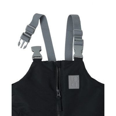 Leokid Zimní kalhoty Color Block - Black Soot, vel. 9 - 12 měsíců (vel. 74) - obrázek