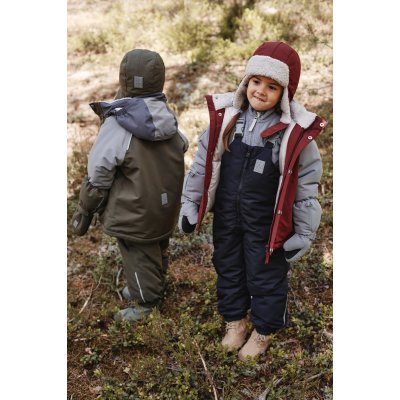 Leokid Zimní kalhoty Color Block - Black Soot, vel. 9 - 12 měsíců (vel. 74) - obrázek