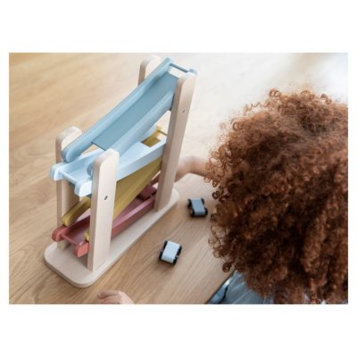 Little Dutch dřevěná závodní dráha - Pure & Nature - obrázek