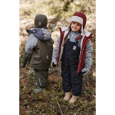 Leokid Rukavice Color Block - Green Scape, vel. 4 - 6 let - obrázek