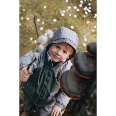 Leokid Přechodová bunda - Green Gray, vel. 9 - 12 měsíců (vel. 74) - obrázek