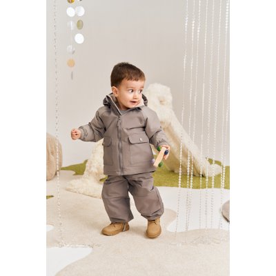 Leokid Přechodová bunda - Foggy Gray, vel. 12 - 18 měsíců (vel. 80) - obrázek