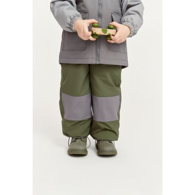 Leokid Přechodové kalhoty - Green Gray, vel. 12 - 18 měsíců (vel. 80) - obrázek