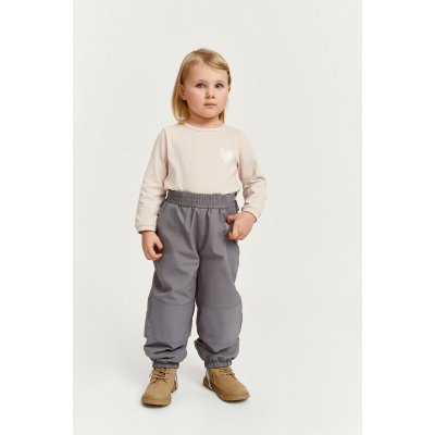 Leokid Přechodové kalhoty - Foggy Gray, vel. 18 - 24 měsíců (vel. 86) - obrázek
