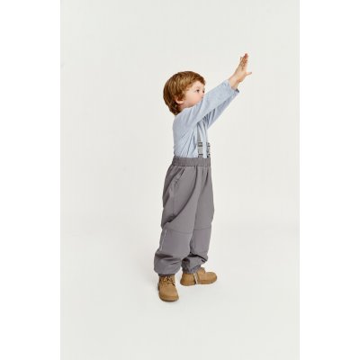 Leokid Přechodové kalhoty - Foggy Gray, vel. 4 - 5 let (vel. 104) - obrázek
