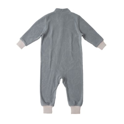 Leokid Fleecový overal Snowberry - Gray Stellar, vel. 6 - 9 měsíců (vel. 68) - obrázek