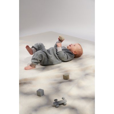 Leokid Fleecový overal Snowberry - Gray Stellar, vel. 6 - 9 měsíců (vel. 68) - obrázek