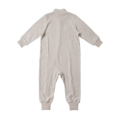 Leokid Fleecový overal Snowberry - Sand Shell, vel. 3 – 6 měsíců (vel. 62) - obrázek