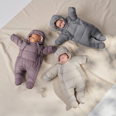 Leokid Baby Overall Eddy - Gray Stellar, vel. 9 - 12 měsíců (vel. 74) - obrázek