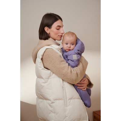 Leokid Baby Overall Lea - Lilac Echo, vel. 6 - 9 měsíců (vel. 68) - obrázek