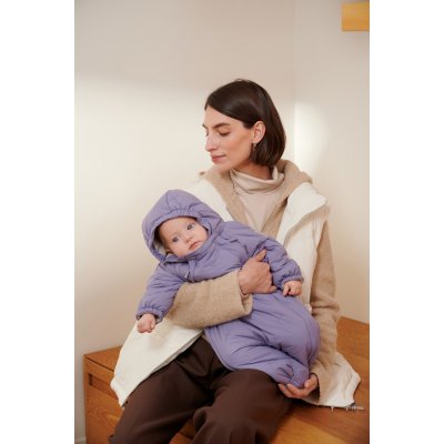 Leokid Baby Overall Lea - Lilac Echo, vel. 6 - 9 měsíců (vel. 68) - obrázek