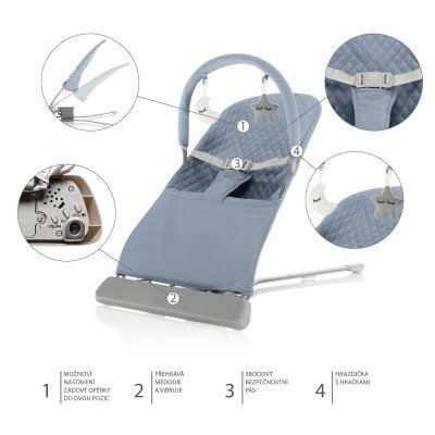 Zopa Lehačka Siesta - Diamond Beige - obrázek