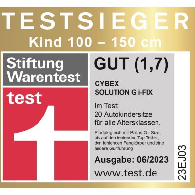 Cybex Solution G i-Fix Plus - Lava Grey - obrázek