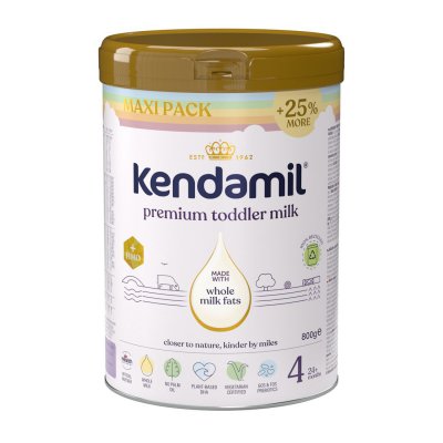 Kendamil Premium Pokračovací mléko 4 HMO+ duhové XXL balení- 1000 g