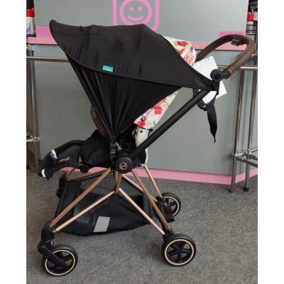 Zopa sluneční clona na kočárek - obrázek