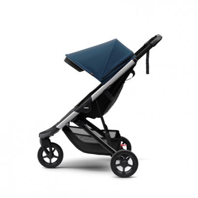 Thule Spring Městský kočárek - Aluminum/Majolica Blue - obrázek