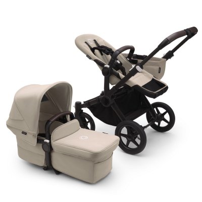 Bugaboo Donkey5 Kompletní kočárek Mono - Black/Desert Taupe/Desert Taupe