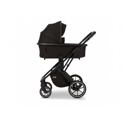 Moon kočárek Piú Extra - Black Matt/Black - obrázek