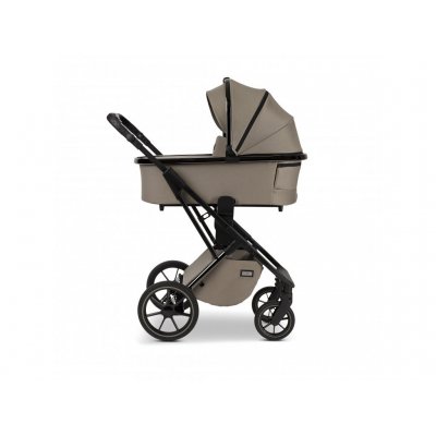 Moon kočárek Piú Extra - Black Chrome/Mud - obrázek